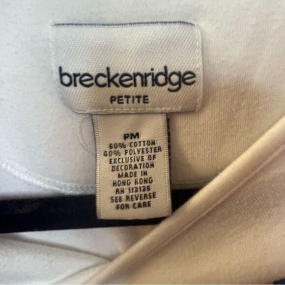 🎉Breckenridge Gingham Vacation Button Down Shirt Sz LP - Picture 7 of 8